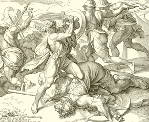 David doodt Goliath van Gath