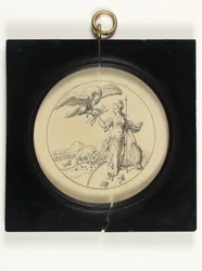 Ontwerp voor een medaille ter herdenking van de Slag bij Blenheim