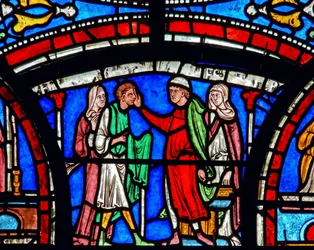 Raam met het Wonder (detail)