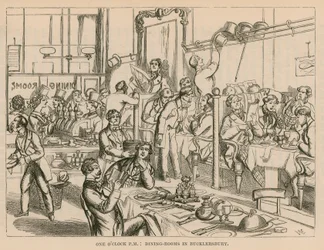 Eetkamers in Bucklersbury, Londen