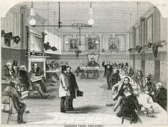 Discussieforum, Fleet Street, Londen