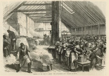 Nood in het oosten van Londen