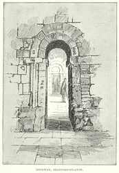 Deuropening, Bradford-on-Avon (gravure)