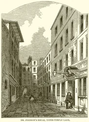 Dr. Johnsons huis, Inner-Temple Lane