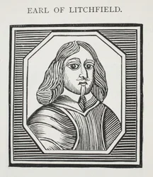 Graaf van Litchfield, illustratie uit Chap-books van de achttiende eeuw door John Ashton, uitgegeven 1882