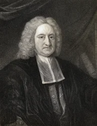 Edmond Halley (1656-1742) uit Gallery of Portraits, gepubliceerd in 1833