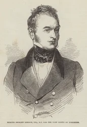 Edmund Beckett Denison, Esquire, MP, voor West Riding of Yorkshire