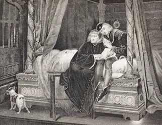 Edward V en Richard, Hertog van York in de Toren, uit 