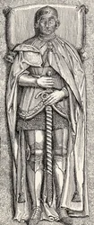 Grafbeeld van Álvaro de Luna, uit 