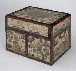 Geborduurde kist, ca. 1660