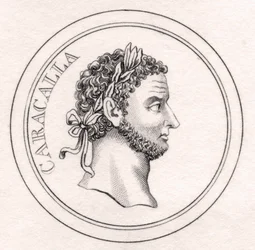 Keizer Caracalla, uit 