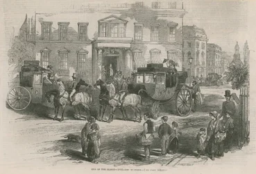 Einde van het seizoen 1846 - op naar Parijs