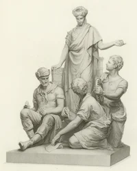 Engineering, Albert Memorial, Hyde Park, Londen