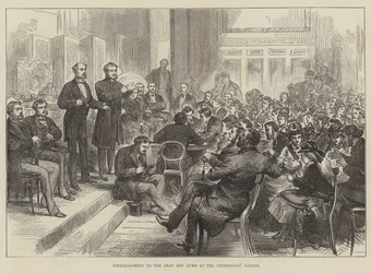 Vermaak voor de Doven en Stommen in de Freemasons