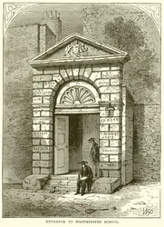 Ingang van Westminster School