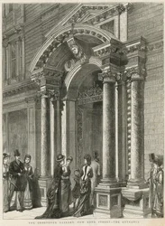 Ingang van de Grosvenor Galerij