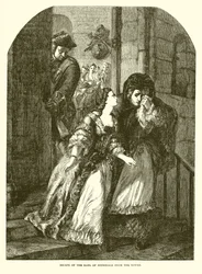 Ontsnapping van de graaf van Nithsdale uit de Tower