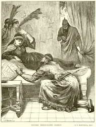 Esther die Haman Aanklaagt