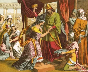 Esther wordt koningin