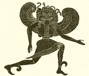 Etruskische Gorgon (Campana Museum)