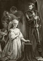 Executie van Mary Queen of Scots, 8 februari 1587, uit 