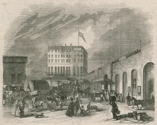 Exterieur van het Great Western Railway eindstation