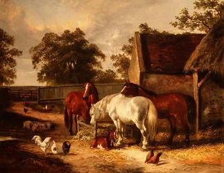 Boerenerf Scène