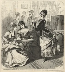 Modieuze vrouwelijke dronkenschap; of, Salonalcoholisme