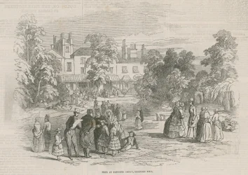 Feest in Bedford Lodge, Campden Hill, Londen