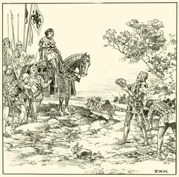 Het Vinden van de Kroon bij Bosworth