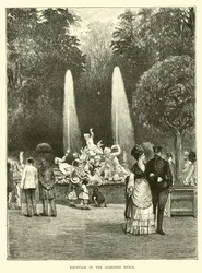 Fontein in de Giardino Reale
