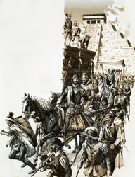 De expeditie van Francisco de Coronado om Cibola te vinden