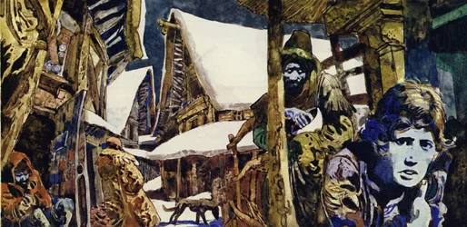 Francois Villon groeide op in armoede in Parijs