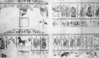 Fries uit de Grotto della Querciola