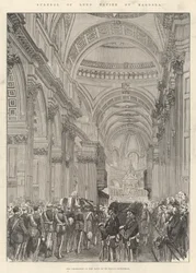 Begrafenis van Lord Napier van Magdala