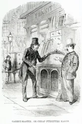 Garret-Meester, of Goedkope Meubelmaker, c.1840