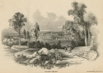 Algemeen overzicht van de Norwood Cemetery