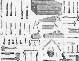 Gereedschapskist van de heer no.6, 19e eeuw