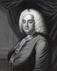 George Frederic Handel, gegraveerd door Thomson