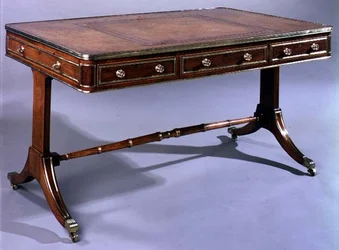 Schrijftafel van George III, begin 19e eeuw