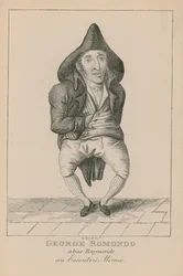 George Romondo, alias Raymondo, een excentrieke mimespeler