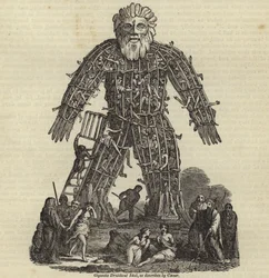Gigantisch Druïdisch Afgod