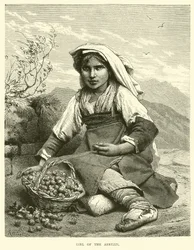 Meisje uit de Abruzzen