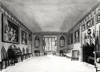 Grote salon van Strawberry Hill