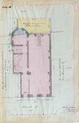 Grondplan van de Royal Institution leases, 1863