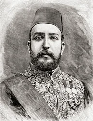 HH Muhammad Tewfik Pasha, Tawfik van Egypte, 1890