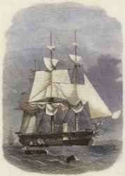 HM stoomkorvet Racoon