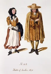 Kleding van Quakers, 1675