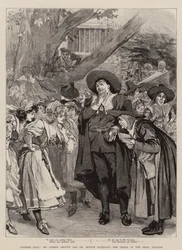 "Haddon Hall," de Nieuwe Opera van de Heer Sydney Grundy en Sir Arthur Sullivan, in het Savoy Theatre