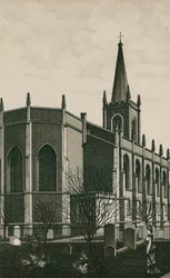 Harwich Kerk (litho)